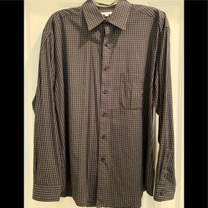 PERRY ELLIS MEN’S LONG SLEEVED SHIRT, SIZE LARGE